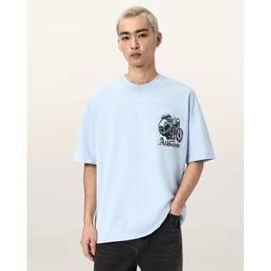 AllSaints Panhead Oversized Graphic T-Shirt